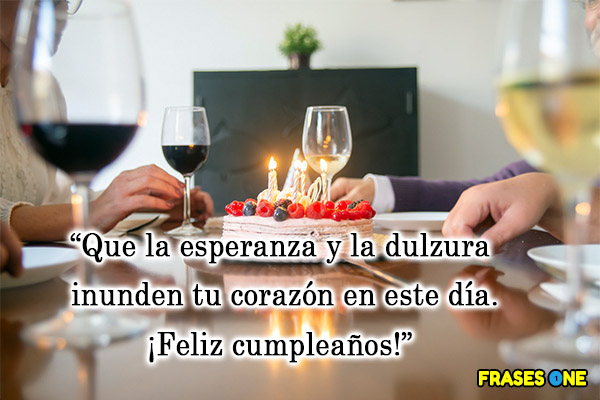 Que la esperanza y la dulzura inunden tu corazón en este día. ¡Feliz cumpleaños!