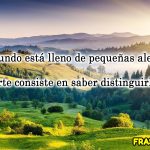 Frases para dar los buenos días con alegría.