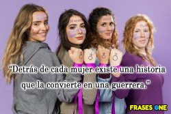 15 frases para el Día de la Mujer cortas.