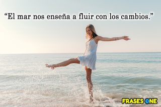Frases del mar cortas.
