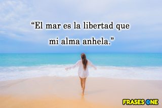 Frases del mar y la libertad.