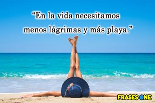 10 frases sobre el mar y la playa.