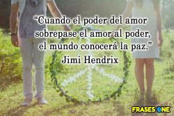 Frases de Paz y amor que llegan al corazón.