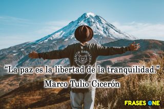 10 frases de Paz cortas para inspirar tranquilidad y armonía.