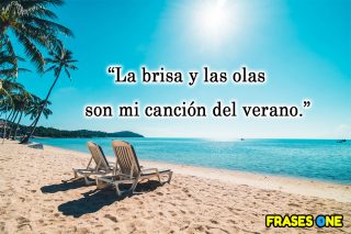 Frases del verano refrescantes.