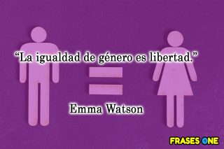 Pensamientos poderosos sobre la igualdad de género.